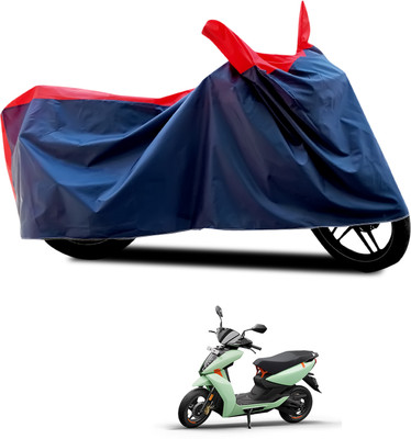 CODOKI Waterproof Two Wheeler Cover for Ather(450 X, Black, Red)