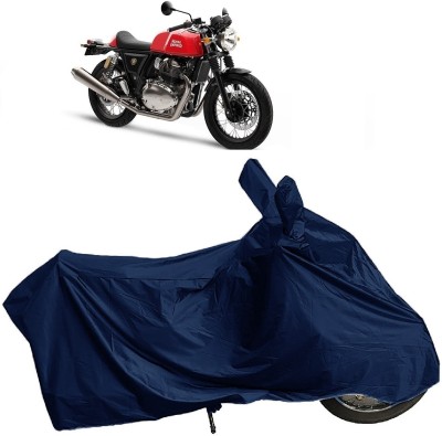 DIGGU Two Wheeler Cover for Royal Enfield(Continental GT 650, Blue)