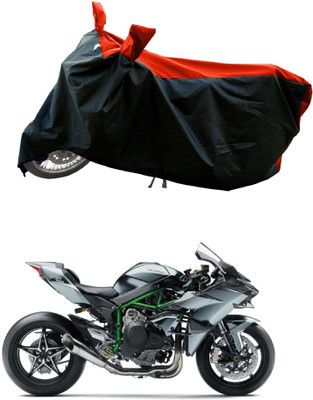 DeepShakshi AUTOMOTIVE Waterproof Two Wheeler Cover for Kawasaki(Ninja H2 BS6, Red)