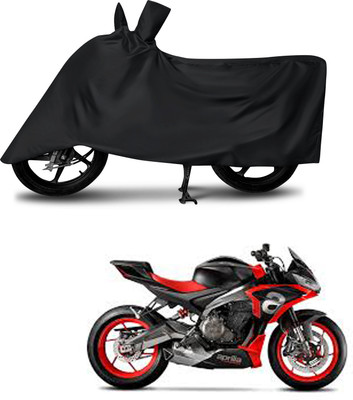 DeepShakshi AUTOMOTIVE Waterproof Two Wheeler Cover for Aprilia(Tuono 150 BS6, Black)