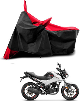 KEDIT Two Wheeler Cover for Hero(Xtreme 160 R, Red, Black)