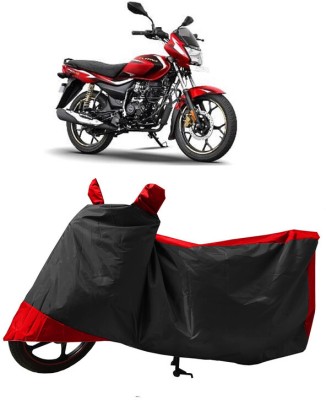 GROFATIK Two Wheeler Cover for Bajaj(Platina 110, Red)