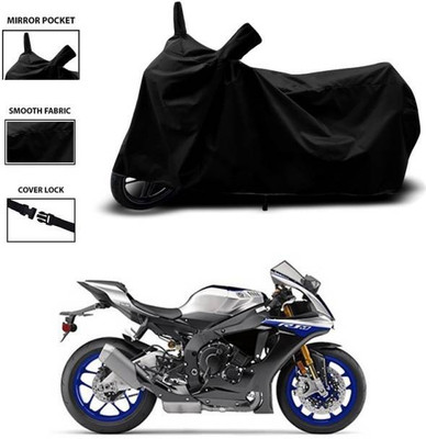 smwzxyu Waterproof Two Wheeler Cover for Yamaha(YZF R1, Black)