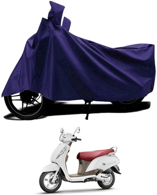 KEDIT Two Wheeler Cover for Suzuki(Access, Blue)