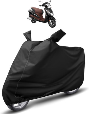 MOCKHE Waterproof Two Wheeler Cover for Hero(Destini 125, Black)