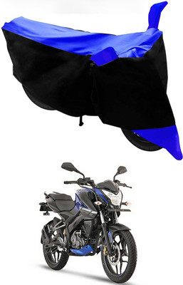 Furious3D Two Wheeler Cover for Bajaj(Pulsar NS-160, Blue, Black)
