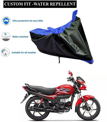 CODOKI Waterproof Two Wheeler Cover for Hero(Passion Plus, Blue)