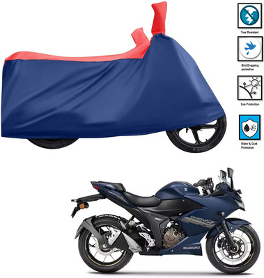 CODOKI Waterproof Two Wheeler Cover for Suzuki(Gixxer SF, Red)