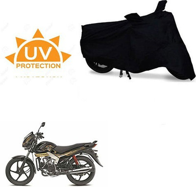 MMSSTAR Waterproof Two Wheeler Cover for Mahindra(Centuro, Black)