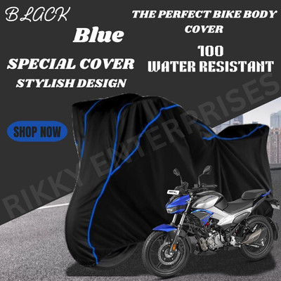 Shiv Kanha Waterproof Two Wheeler Cover for Hero(Xtreme, Black)