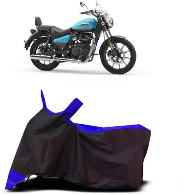VESMEI Two Wheeler Cover for Royal Enfield(Meteor, Blue)