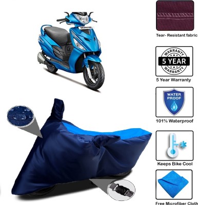 MISSION COLLECTION Waterproof Two Wheeler Cover for Hero(Maestro, Blue)