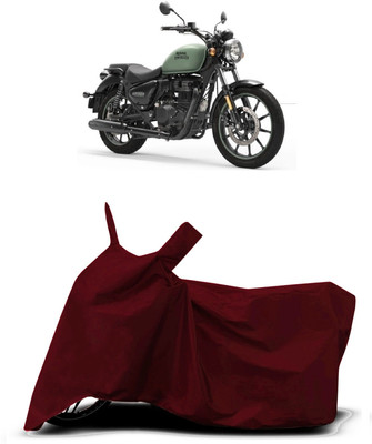 VESMEI Two Wheeler Cover for Royal Enfield(Maestro, Red)