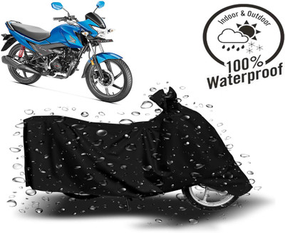 DeepShakshi AUTOMOTIVE Waterproof Two Wheeler Cover for Honda(Livo, Black)
