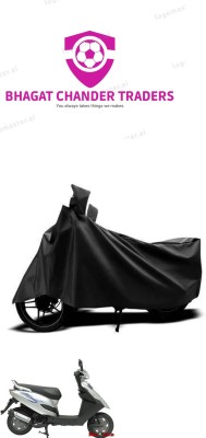 bhagat chander traders Waterproof Two Wheeler Cover for Bajaj(Platina 100 DTS-i, Black)