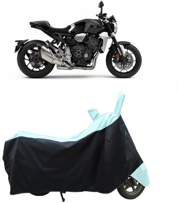 Coxtor Waterproof Two Wheeler Cover for Honda(CB1000R Plus, White)