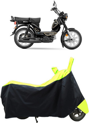 Coxtor Waterproof Two Wheeler Cover for TVS(XL 100 Heavy Duty, Yellow)