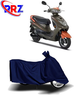 RRZ Two Wheeler Cover for Okinawa(Ridge Plus, Blue)