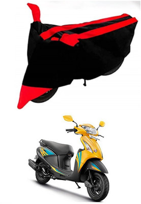 AutoGalaxy Waterproof Two Wheeler Cover for Hero(Pleasure, Red, Black)