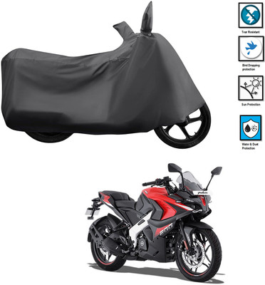 CODOKI Waterproof Two Wheeler Cover for Bajaj(Pulsar RS200 BS6, Grey)