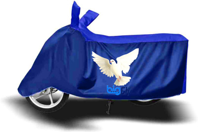 BigFly Two Wheeler Cover for TVS(Apache RTR 180, Blue)