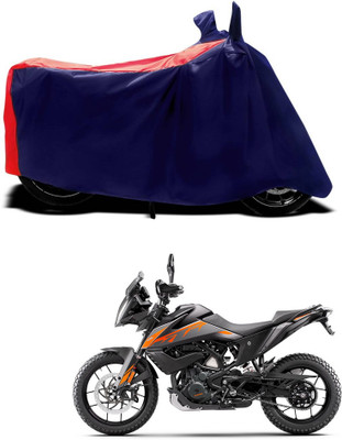 PAGORA Waterproof Two Wheeler Cover for KTM(390 Adventure BS6, Red)