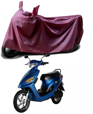 APNEK Waterproof Two Wheeler Cover for Universal For Bike(Yo Electron, Maroon)