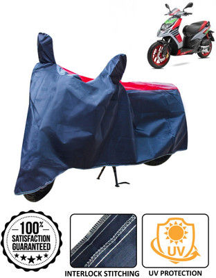 AutoRetail Waterproof Two Wheeler Cover for Aprilia(SR 150, Blue, Red)