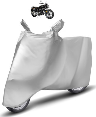 Caronix Two Wheeler Cover for Honda(Hness CB350, Silver)