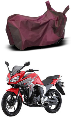 Mdstar Waterproof Two Wheeler Cover for Yamaha(Fazer-FI, Maroon)