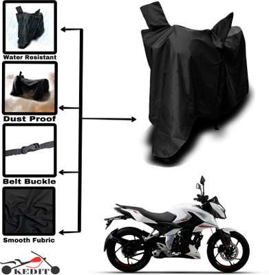 AASHTIK MART Two Wheeler Cover for Bajaj(Pulsar AS 150, Black)