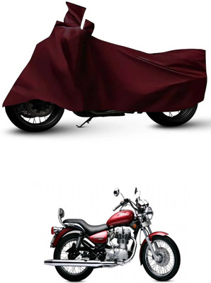 ZEDTEEK Waterproof Two Wheeler Cover for Royal Enfield(Maroon)