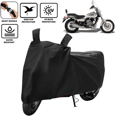 kerwa Waterproof Two Wheeler Cover for Bajaj(Avenger 220 Cruise, Black)