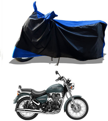DeepShakshi AUTOMOTIVE Waterproof Two Wheeler Cover for Royal Enfield(Thunderbird 350, Blue)