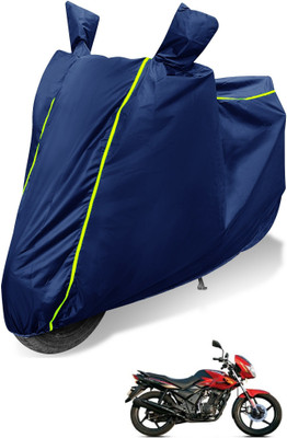 MOCKHE Waterproof Two Wheeler Cover for TVS(Flame DS 125, Blue)