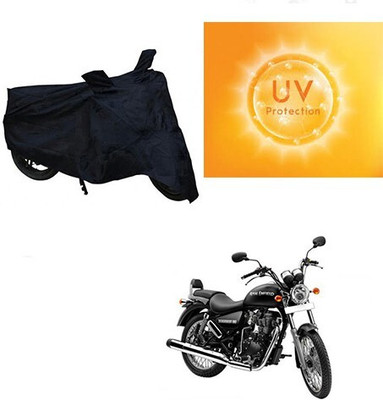 MMSSTAR Waterproof Two Wheeler Cover for Royal Enfield(Thunderbird 350, Black)