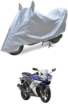 THE REAL ARV Waterproof Two Wheeler Cover for Yamaha(Silver)