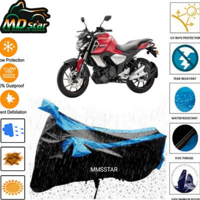 Mdstar Waterproof Two Wheeler Cover for Hero(Xpulse 200T, Blue)