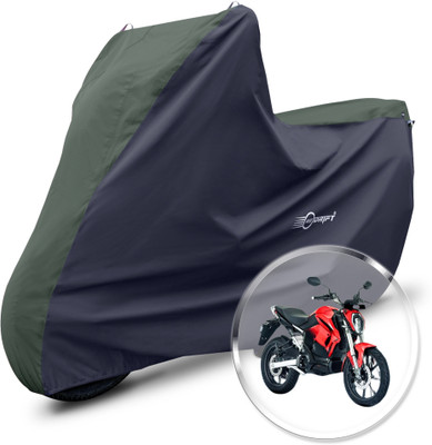Neodrift Two Wheeler Cover for Revolt(RV 400, Green, Black)