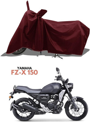 SK AUTO Two Wheeler Cover for Yamaha(FZ-X, Maroon)