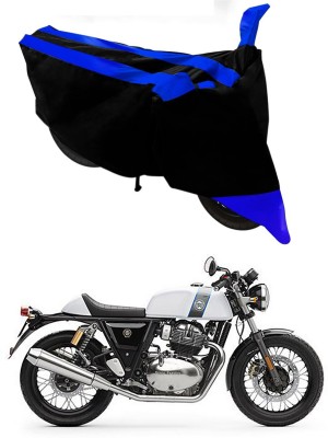 Furious3D Two Wheeler Cover for Royal Enfield(Continental GT, Blue, Black)