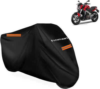 Horseyaart Waterproof Two Wheeler Cover for Bajaj(Pulsar 250 BS6, Black)