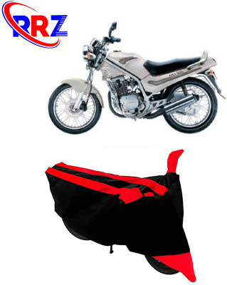AutoGalaxy Waterproof Two Wheeler Cover for Kinetic(GF 170, Black, Red)