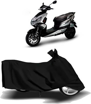 MMSSTAR Waterproof Two Wheeler Cover for Okinawa(Praise, Black)