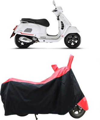 Coxtor Two Wheeler Cover for Vespa(GTS Super 125, Red)