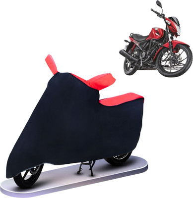 vyas Two Wheeler Cover for Suzuki(Sling Shot Plus, Red, Black)