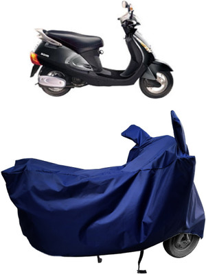 Amexride Two Wheeler Cover for Kinetic(Nova EX, Blue)