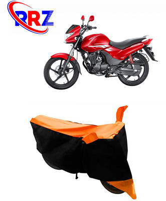 RRZ Waterproof Two Wheeler Cover for Hero(Achiever, Black, Orange)