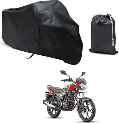PAGORA Waterproof Two Wheeler Cover for Bajaj(Discover 110, Black)