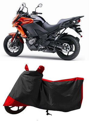 GROFATIK Two Wheeler Cover for Kawasaki(Versys 650 BS6, Red)